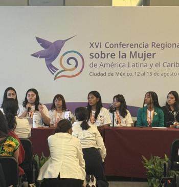 ANDHES concluyó una significativa participación en la XVI Conferencia Regional sobre la Mujer en México