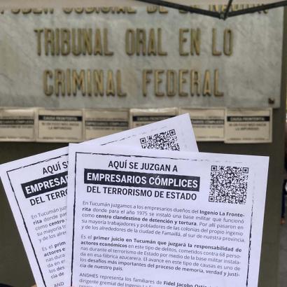 Complicidad empresarial: la causa Fronterita tiene fecha de audiencia preliminar