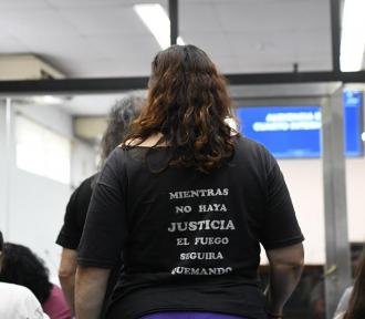 Mientras no haya Justicia, el fuego seguirá quemando