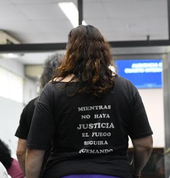 Mientras no haya Justicia, el fuego seguirá quemando