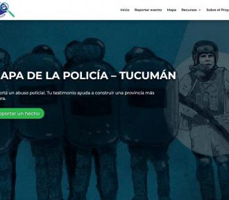Mapa de la policía Tucumán: frente al estado represor, organización colectiva como respuesta
