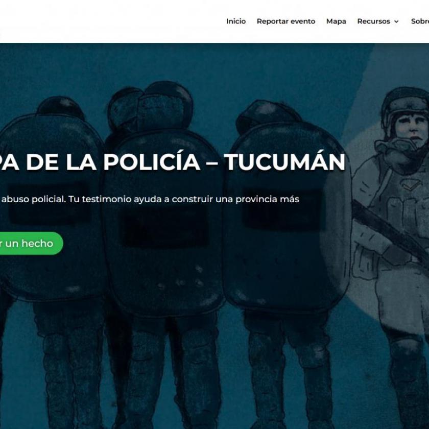 Mapa de la policía Tucumán: frente al estado represor, organización colectiva como respuesta